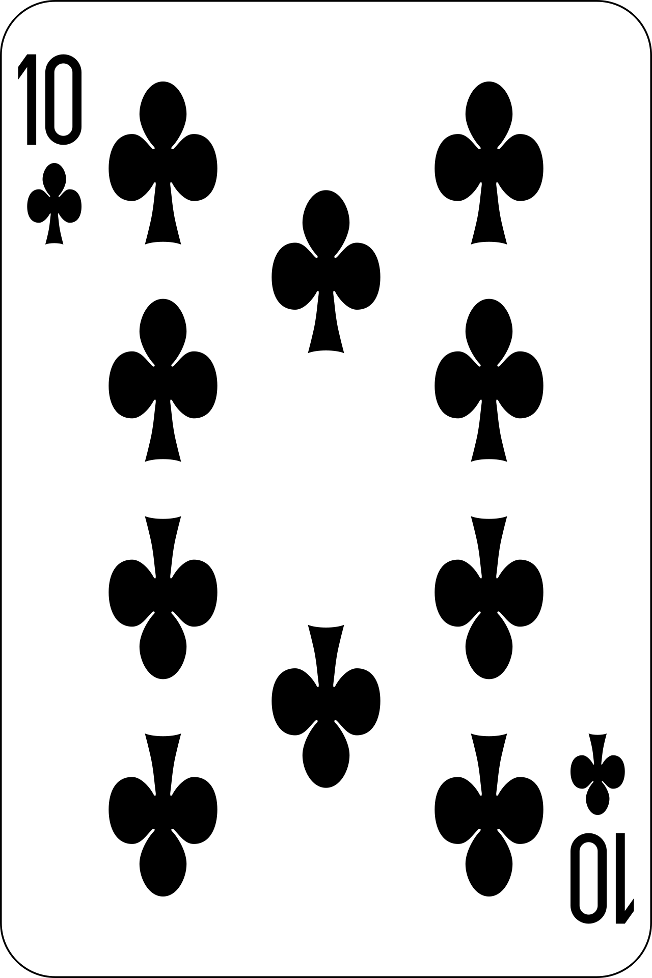 10 de Trèfle