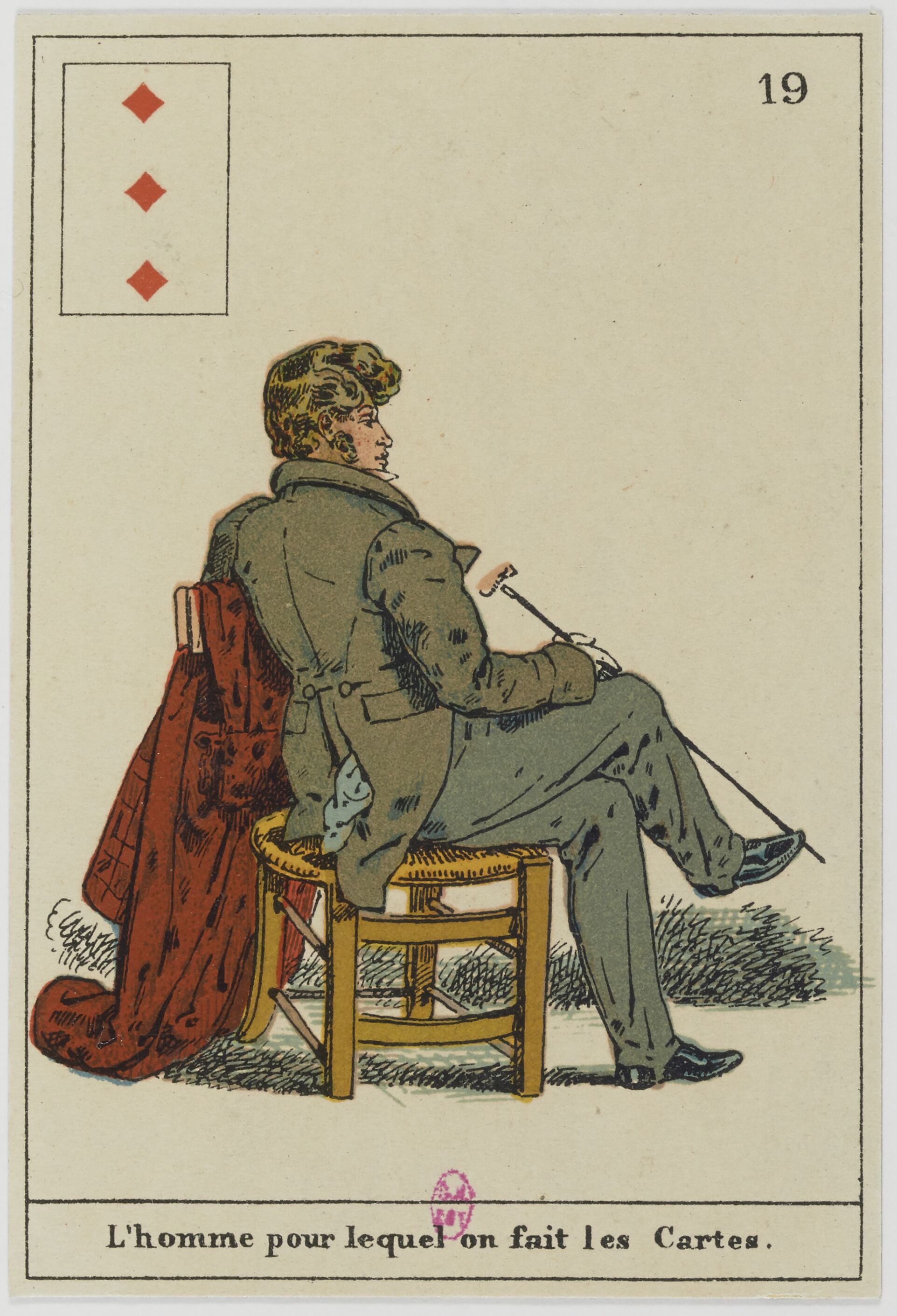 L'homme pour lequel on fait les Cartes