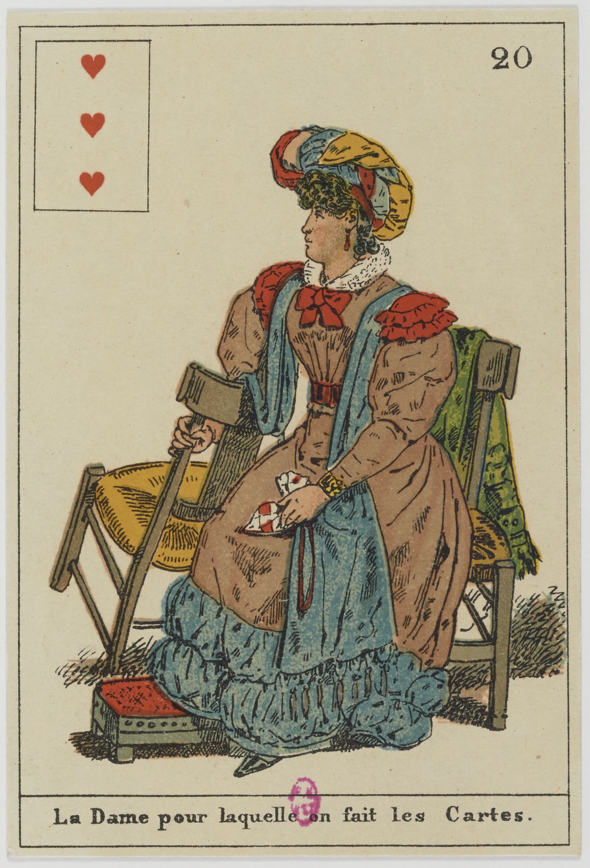 La Dame pour laquelle on fait les Cartes